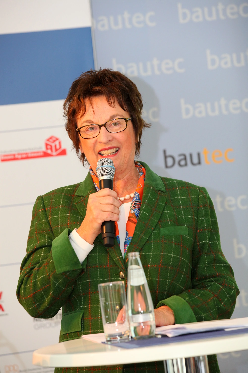 Brigitte Zypries bei der Preisverleihung "Auf IT gebaut"